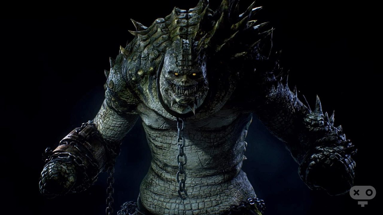 مبارزه با Killer Croc در بازی Batman Arkham Asylum