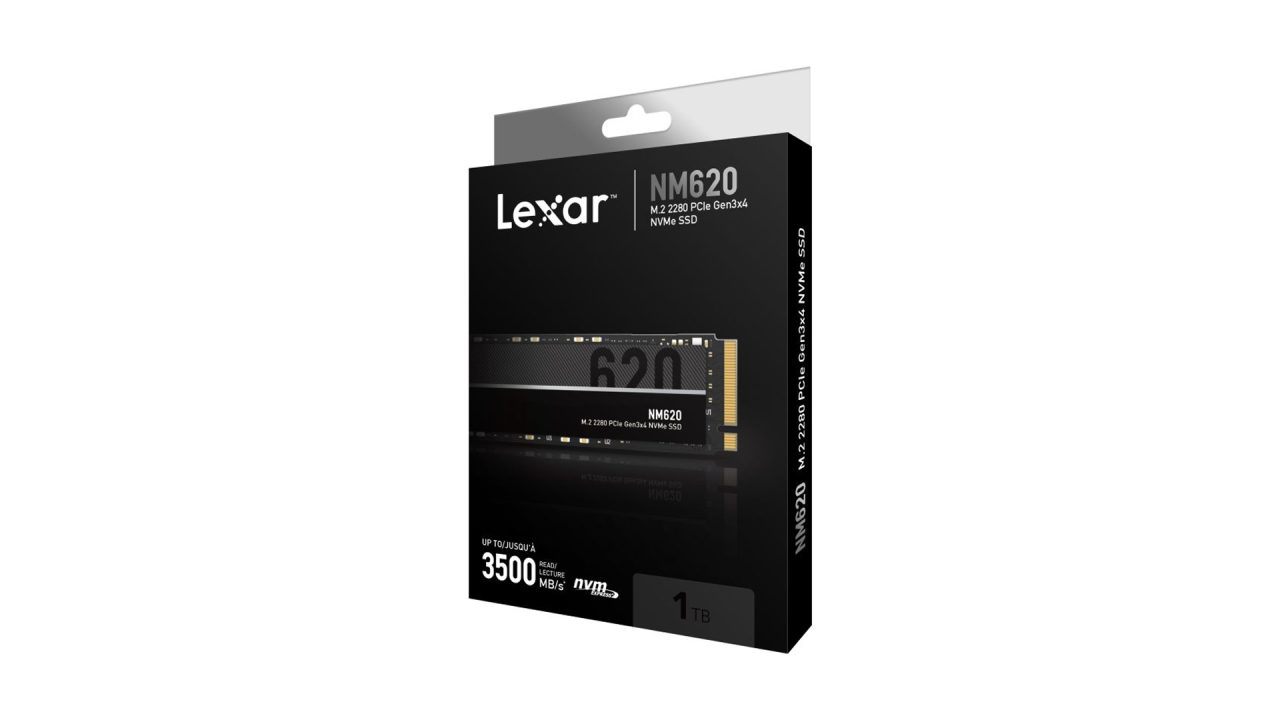 حافظه اس اس دی LEXAR NM620 M.2 2280 NVMe 1TB