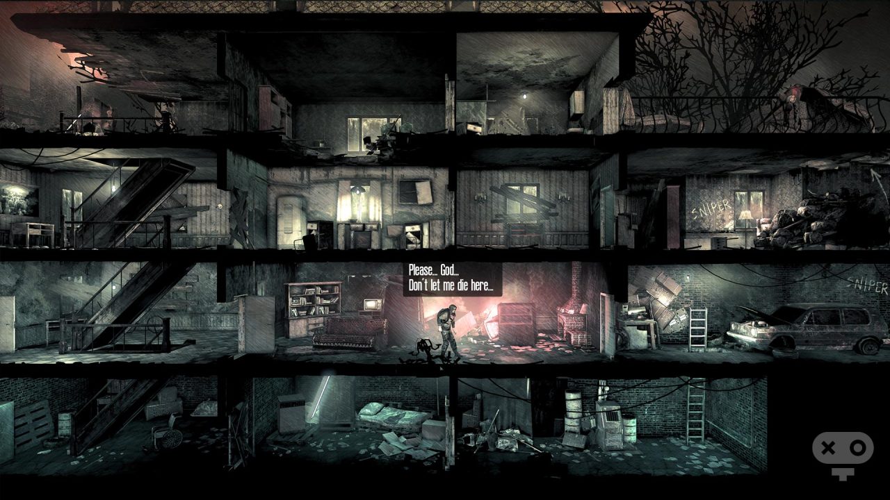 بازی This War of Mine در میان بازی های ده ساله در سال 2024