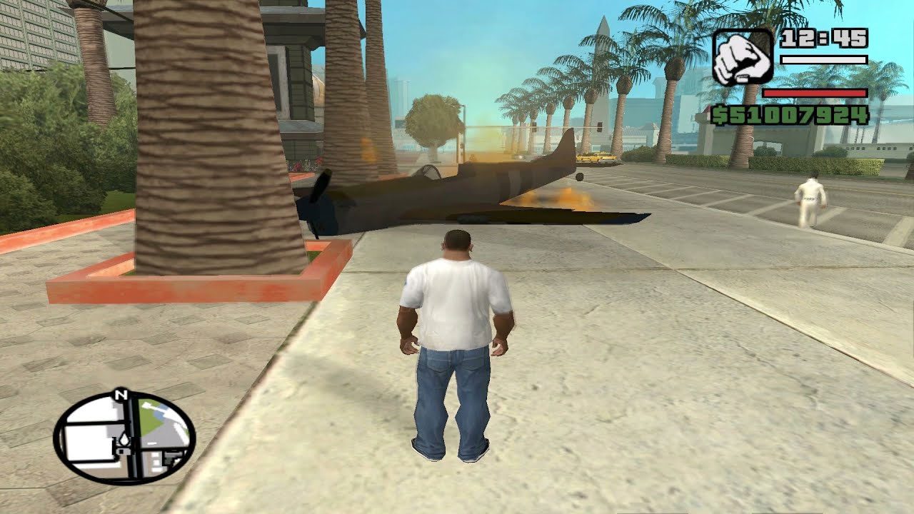باگ بازی GTA San Andreas