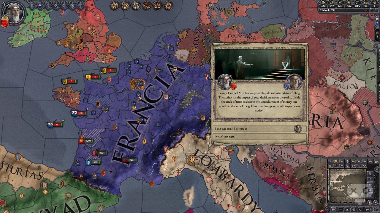 بازی Crusader Kings II از بازی های رایگان Single Player