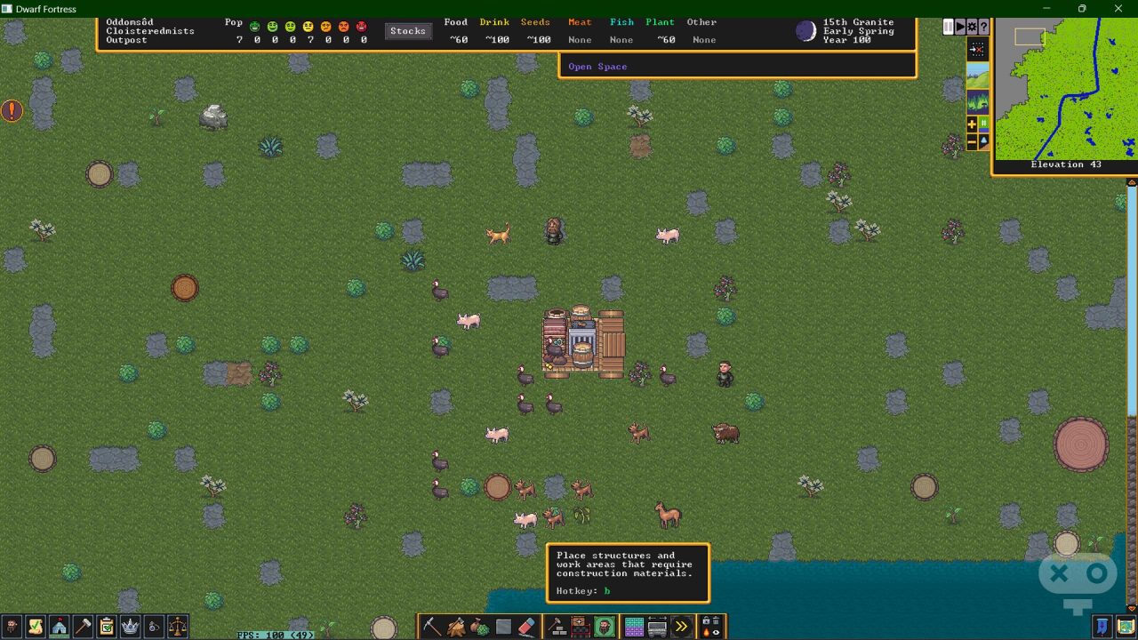 بازی Dwarf Fortress در لیست بازی های سخت مستقل