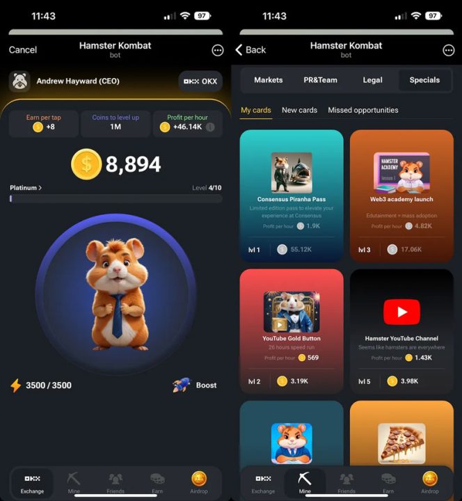 آموزش همستر کامبت Hamster Kombat