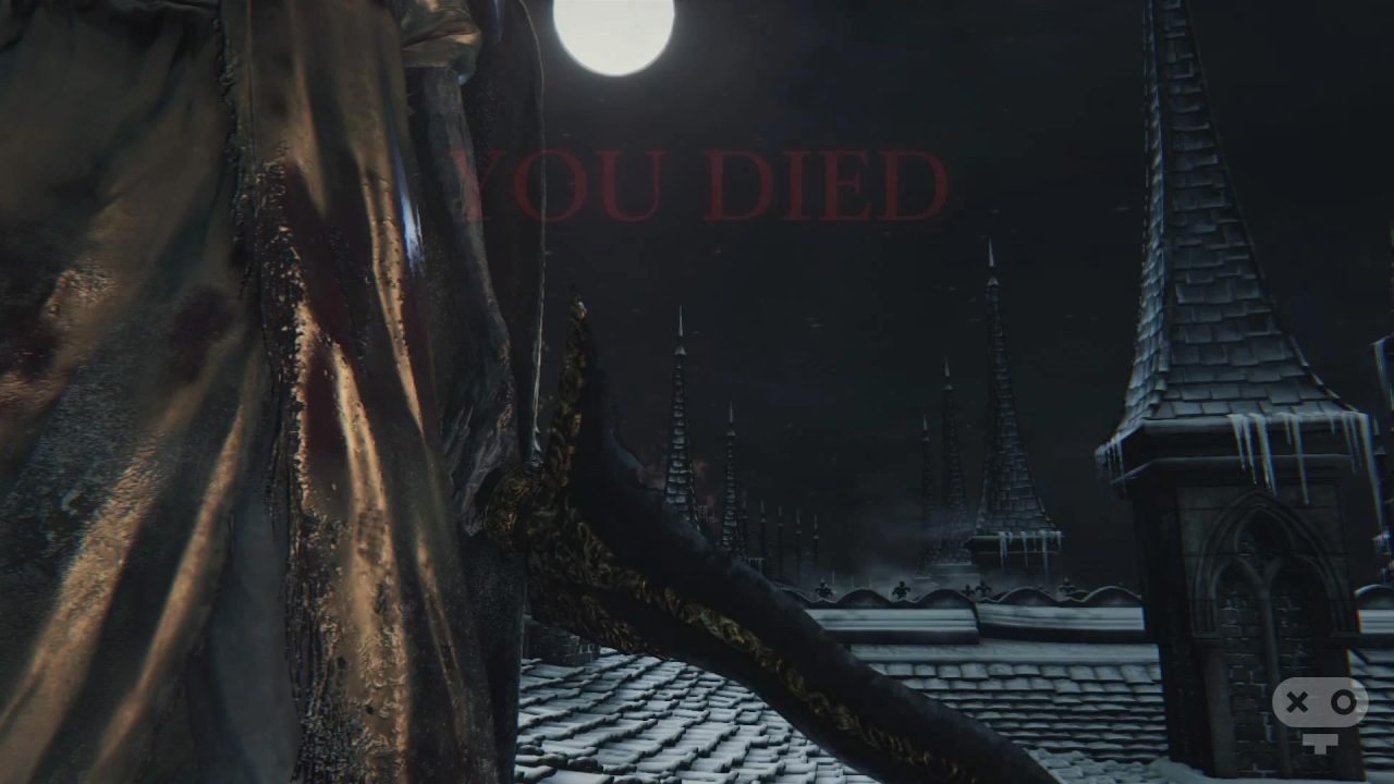مبارزه با باس Martyr Logarius در بازی Bloodborne