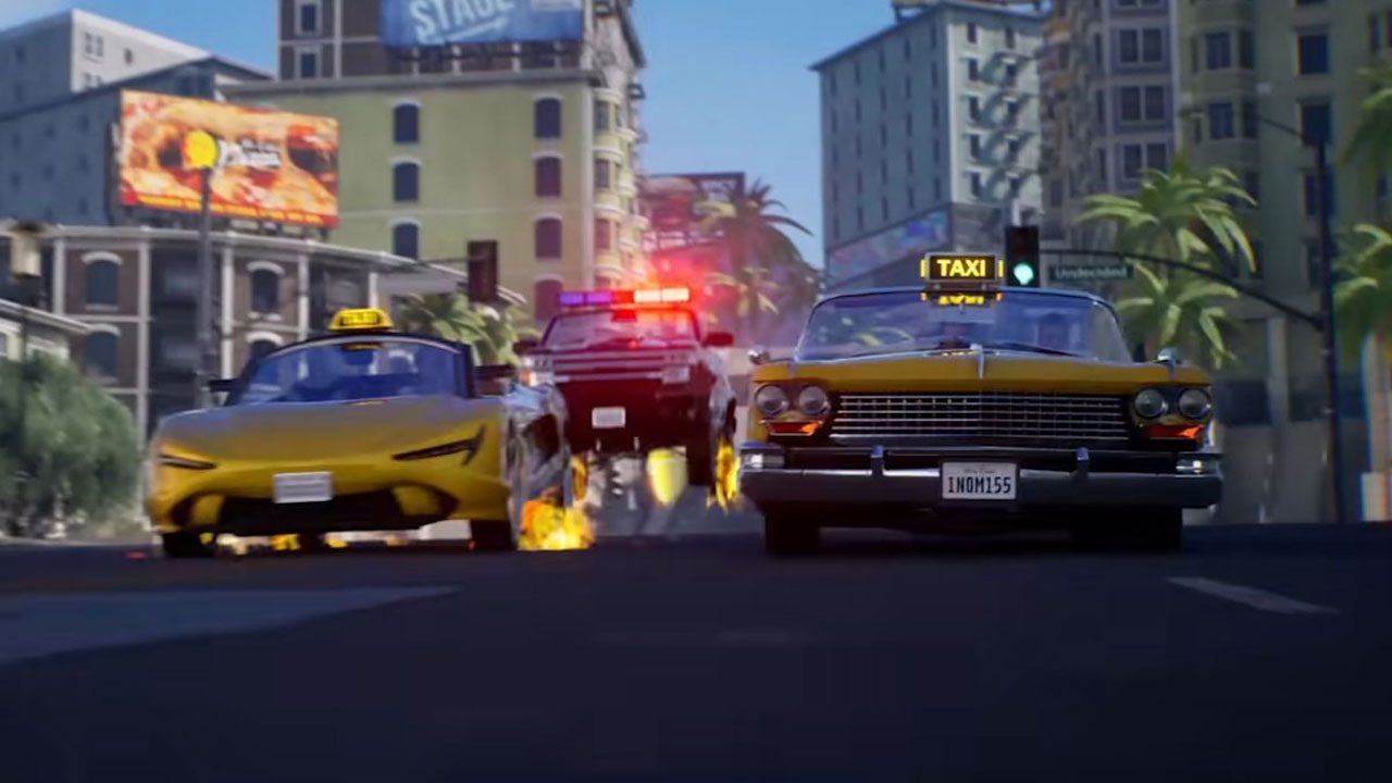 بازی Crazy Taxi تاکسی دیوانه