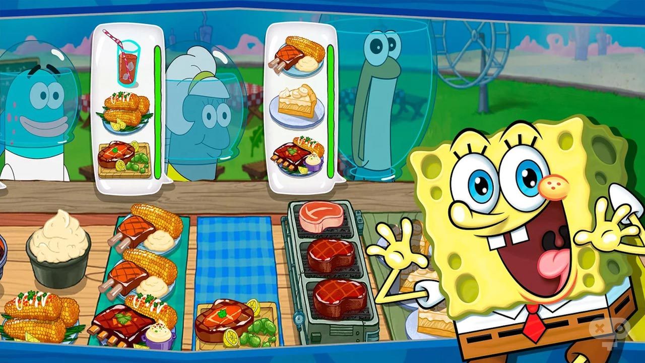 بازی SpongeBob Cooking Fever در لیست بهترین بازی های شبیه ساز آشپزی