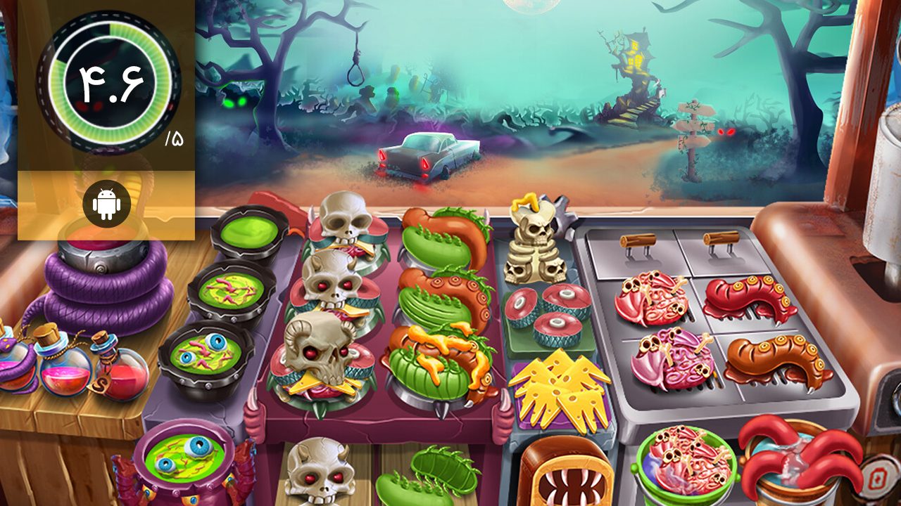 دانلود بازی Halloween Cooking Games برای اندروید