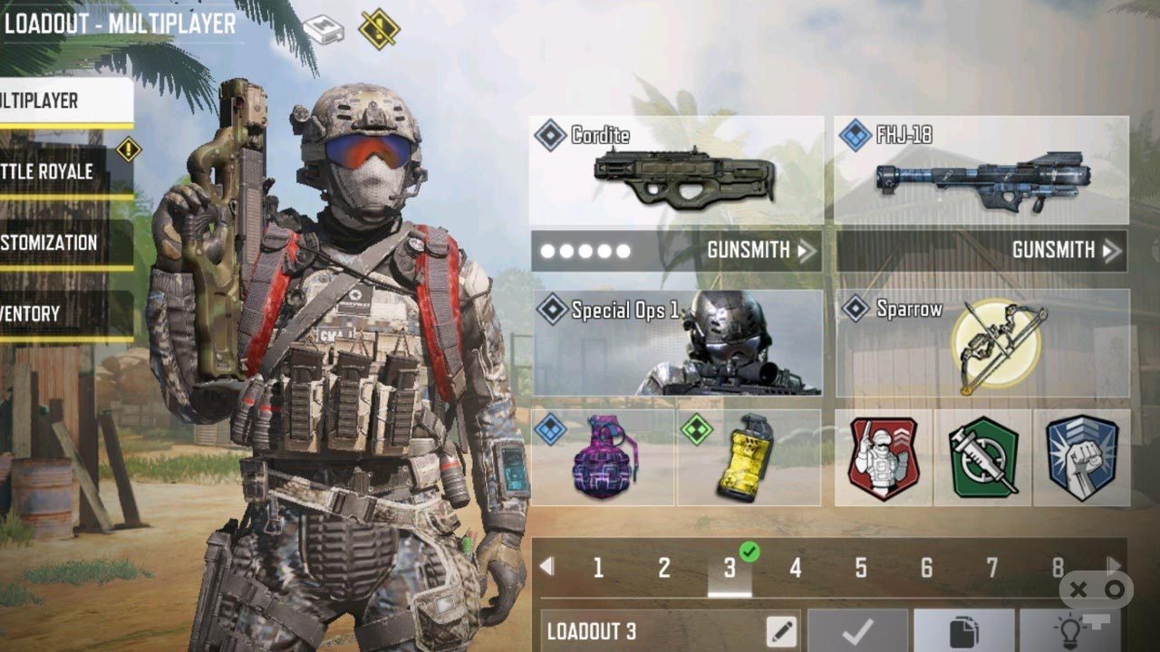 توجه به Perk در ارتقا سلاح در بازی Call of Duty Mobile