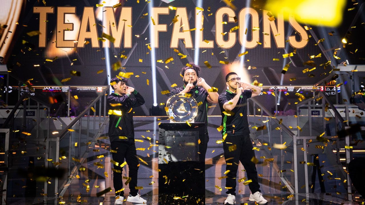 Team Falcons مسابقات جهانی بازی های الکترونیکی