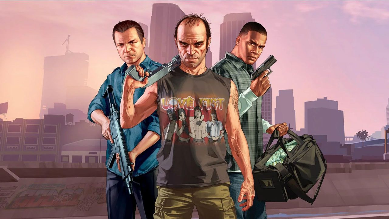 آپدیت GTA V استیم دک