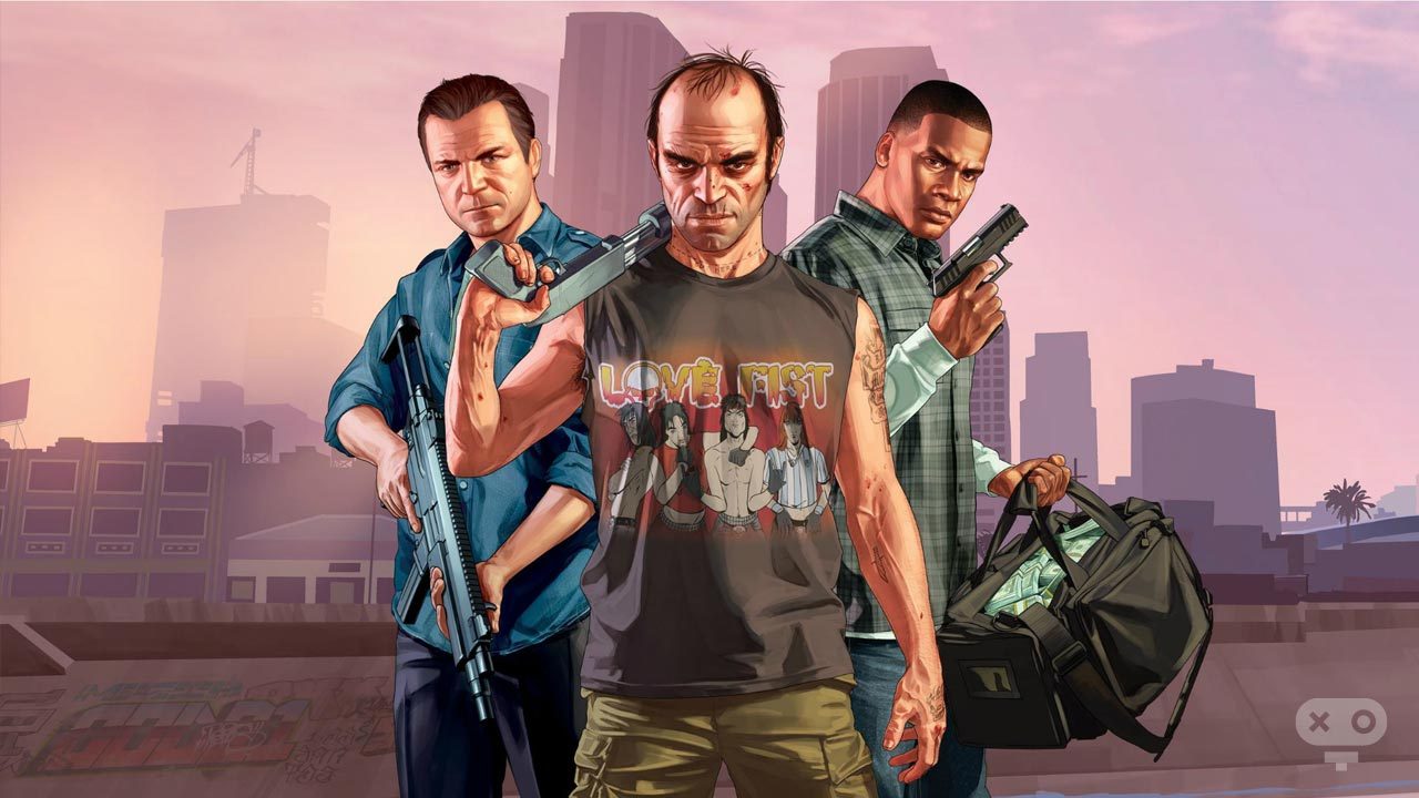 بازی GTA V از بازی های محبوب چند نسل از کنسول ایکس باکس