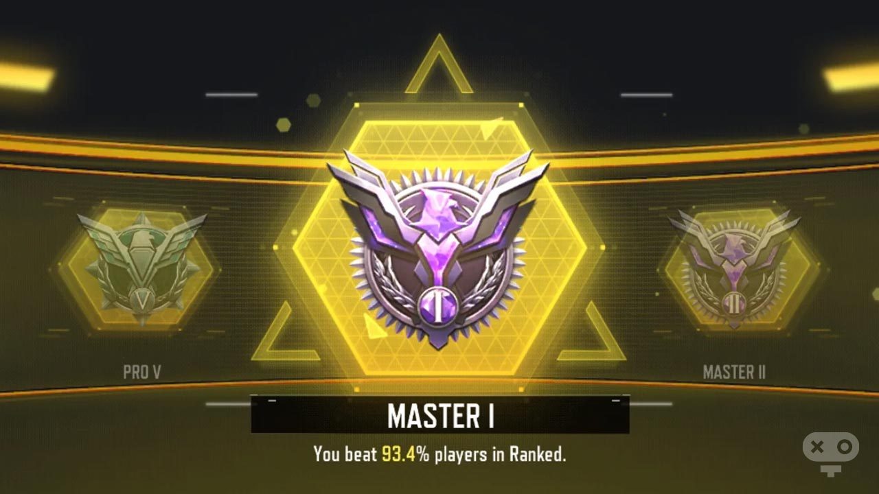 رنک Master در بازی کالاف موبایل