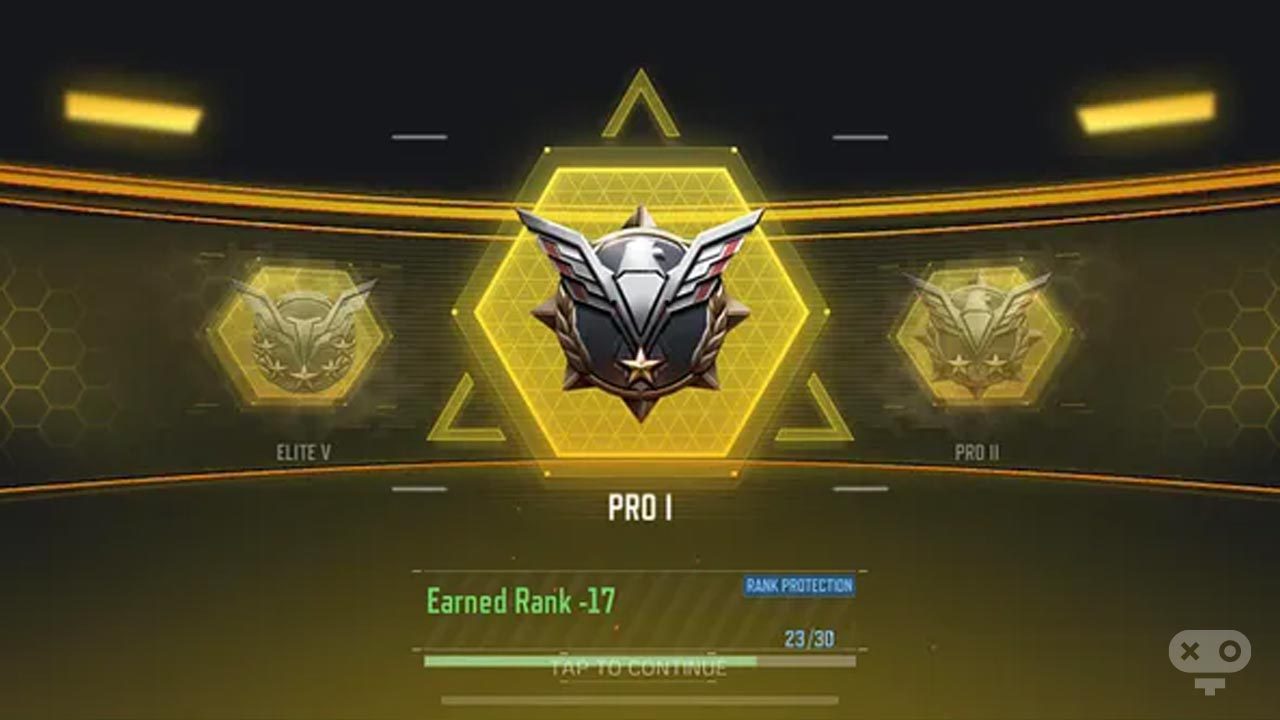 رنک Pro در بازی Call of Duty Mobile