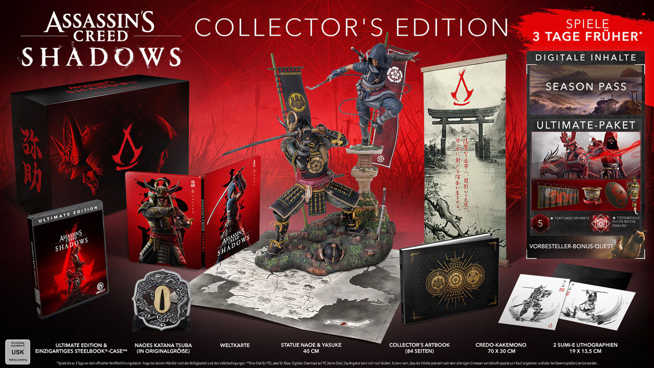 قیمت کالکتور ادیشن Assassin's Creed Shadows