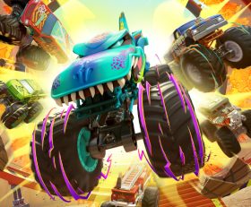 Hot Wheels Monster Trucks Stunt Mayhem