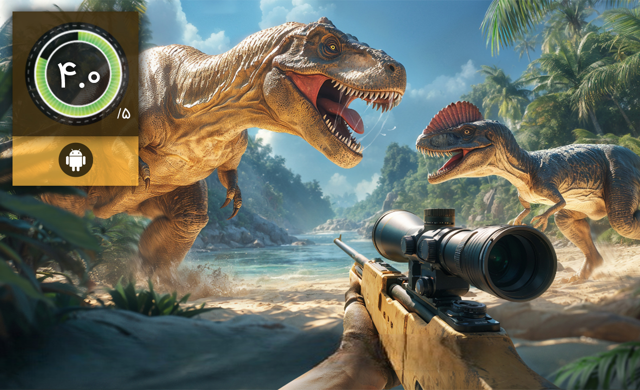 دانلود بازی Jurassic Island Survival برای اندروید