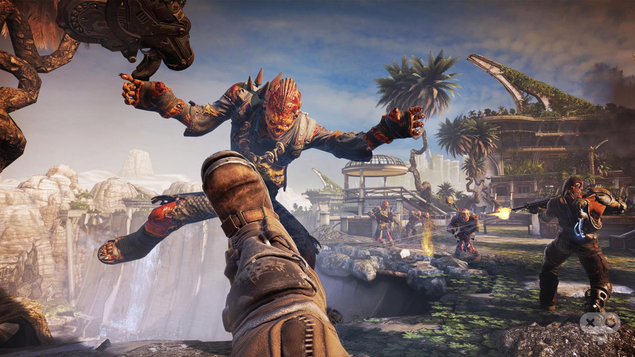 بازی Bulletstorm از بازی های انقلابی در سبک شوتر شبیه اسپس مارینز 2