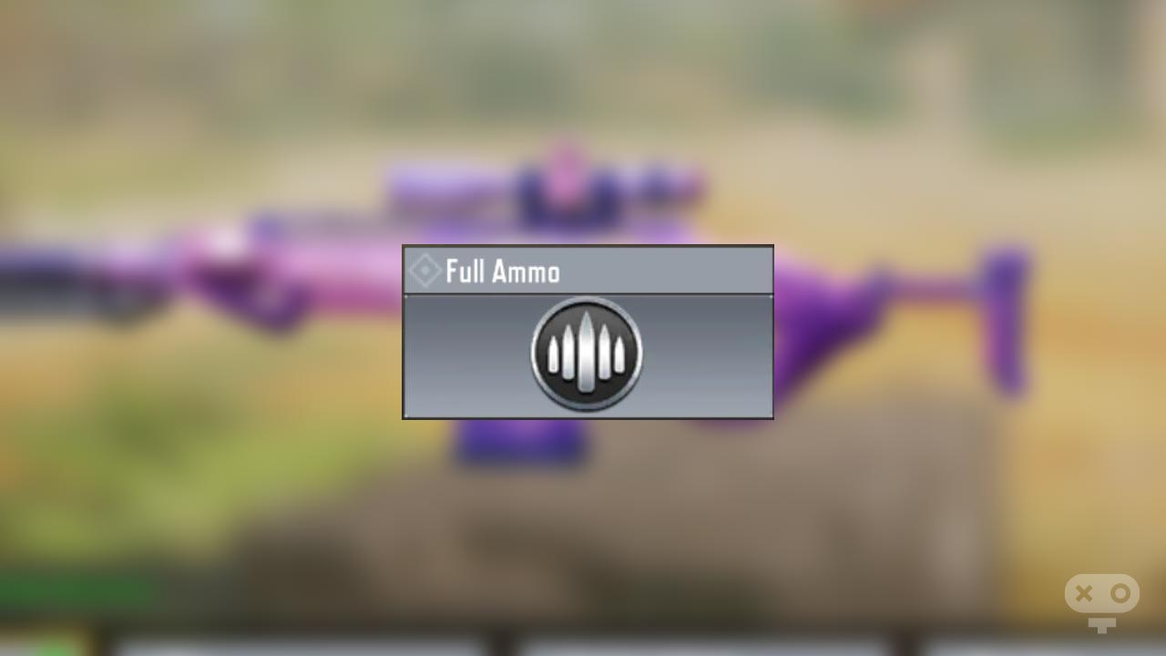 پرک full-ammo-perk در فهرست بهترین پرک های بازی کالاف دیوتی موبایل