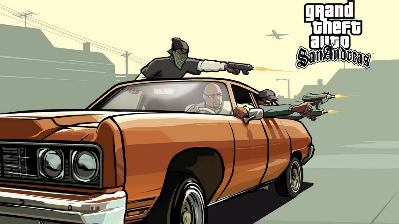 نقشه بازی GTA San Andreas