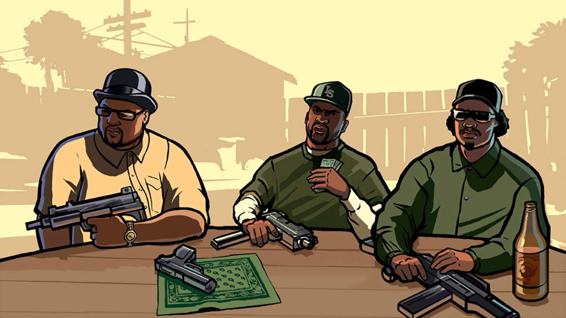 نقشه بازی GTA San Andreas