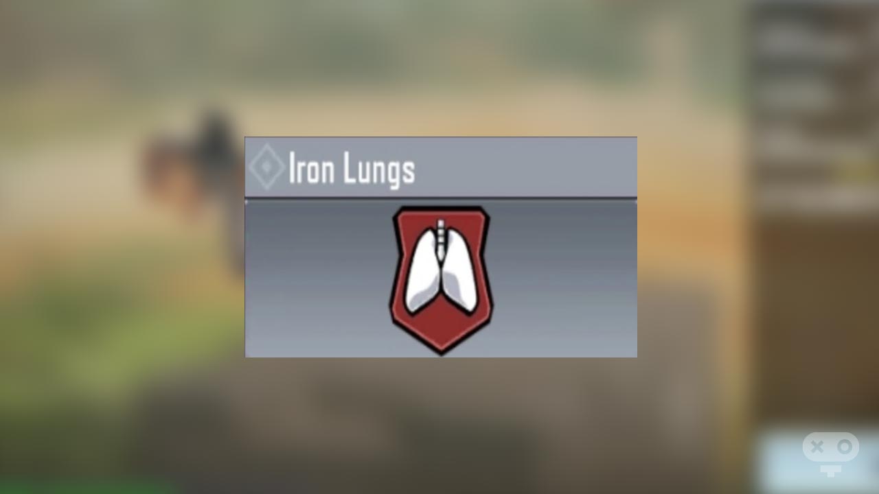 پرک Iron Lung در لیست پرک های بازی کالاف دیوتی موبایل