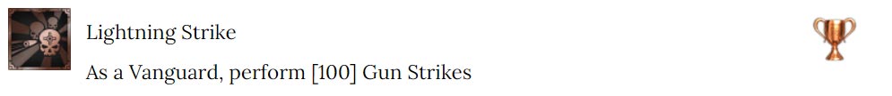 تروفی Lightning Strike در لیست تروفی های بازی Space Marine 2