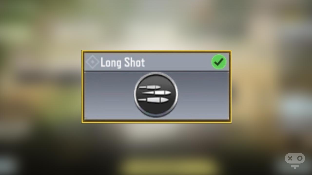 پرک Long Shot در بازی کالاف دیوتی موبایل