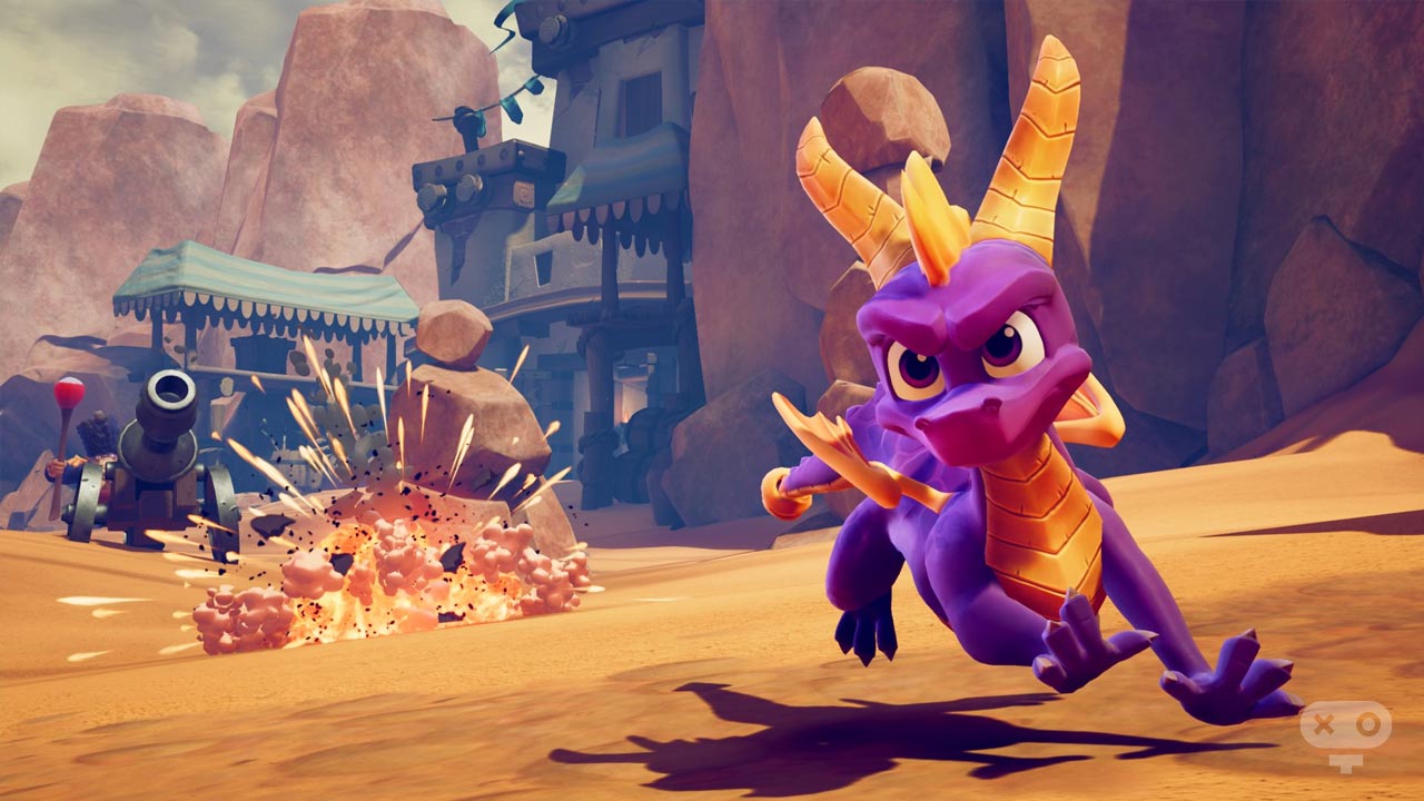 بازی Spyro Reignited Trilody در لیست بازی های سه بعدی پلتفرمر مناسب تازه کارها