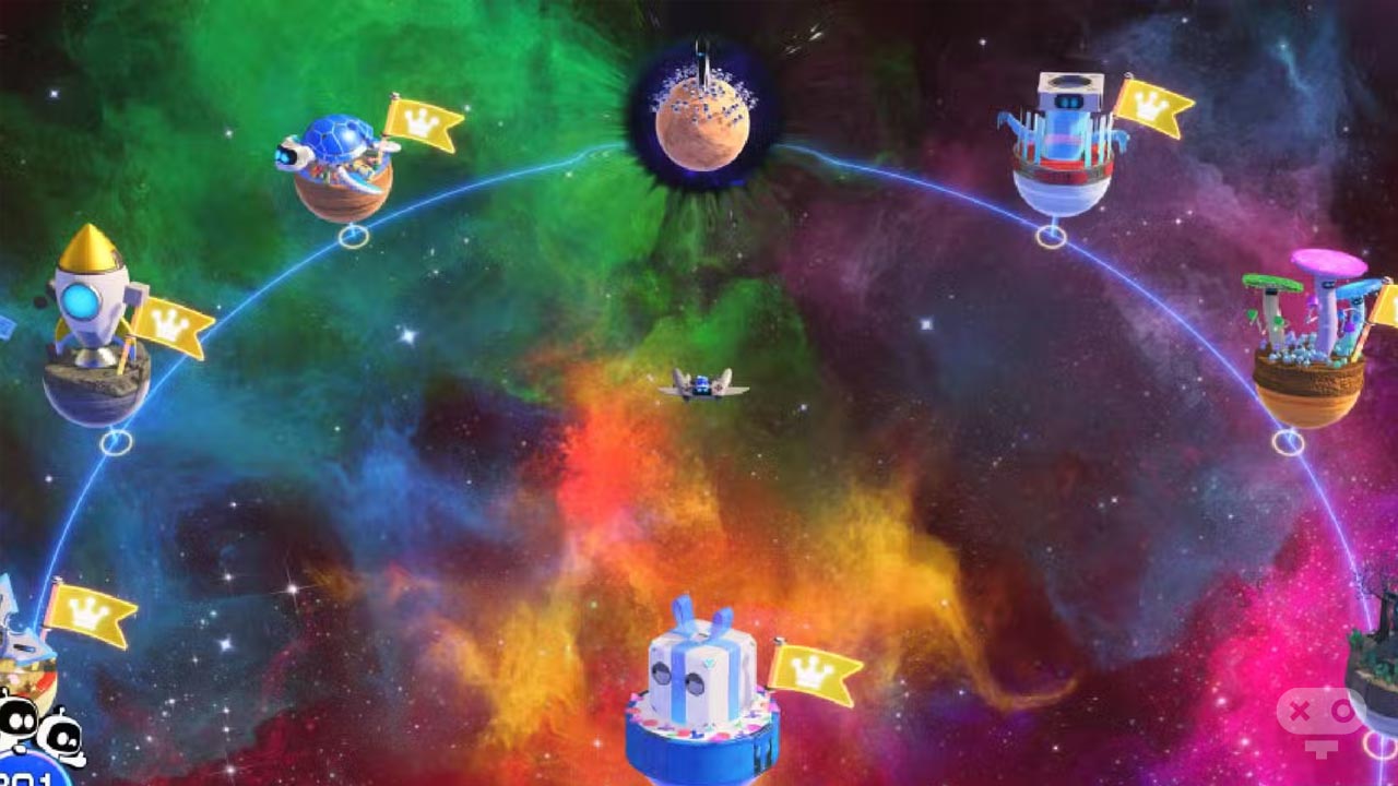 مراحل اضافی بازی Astro Bot