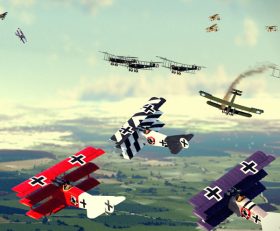 Skies above the Great War
