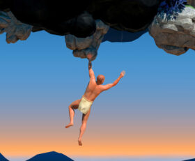 A Difficult Game About Climbing