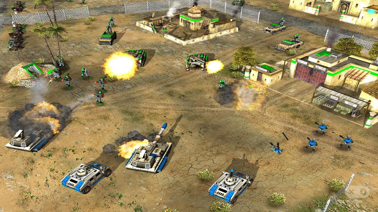 بازی Command and Conquer Generals در فهرست بازی های RTS قدیمی نیازمند بازسازی و ریمیک