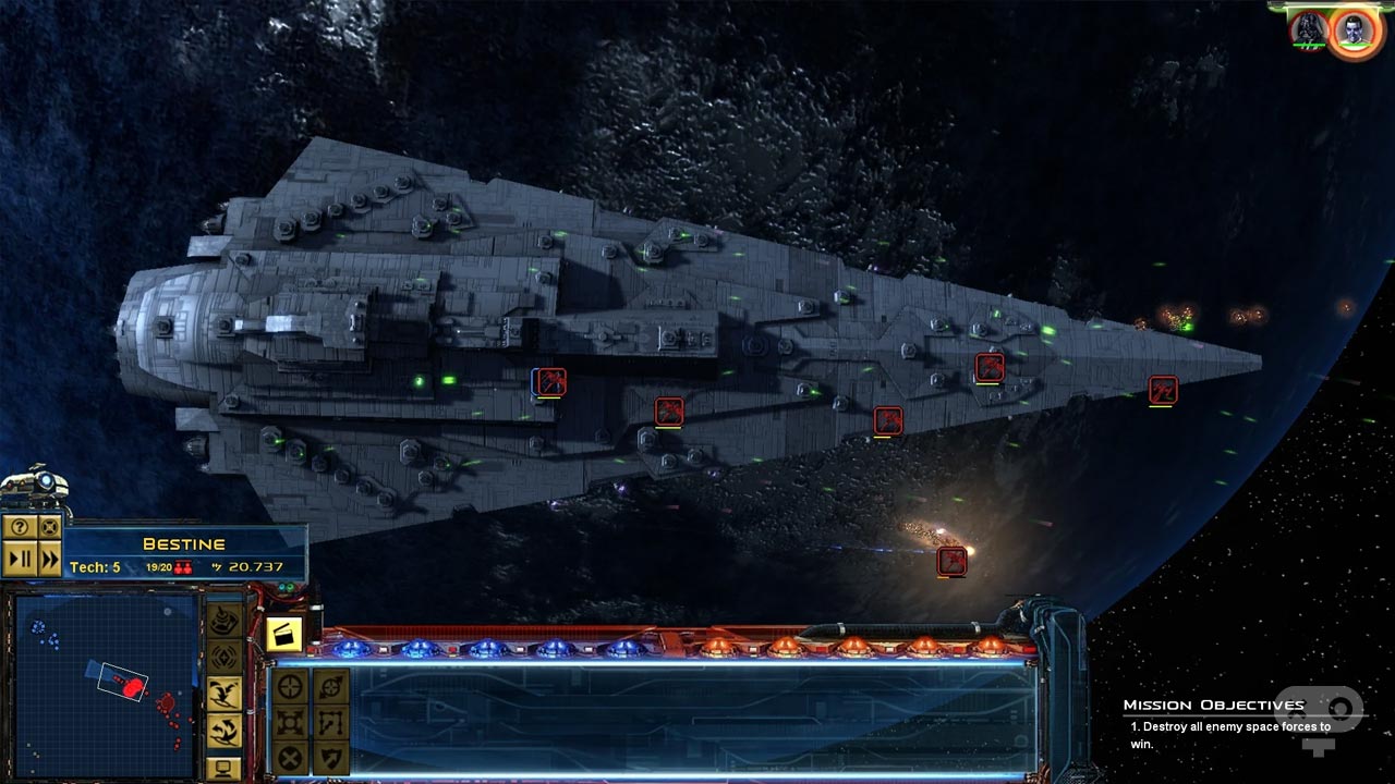 بازی Star Wars Empire at War در فهرست بازی های RTS قدیمی