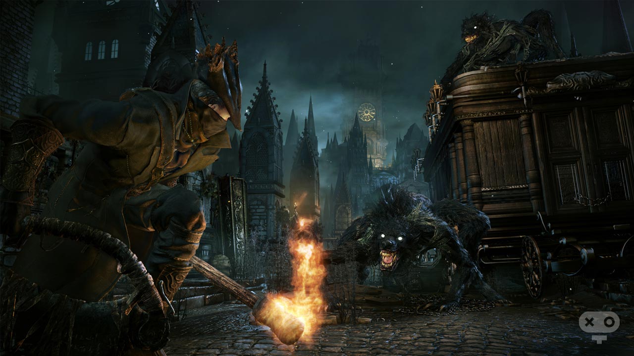 بازی Bloodborne از بازی های سولزلایک با تم ترسناک