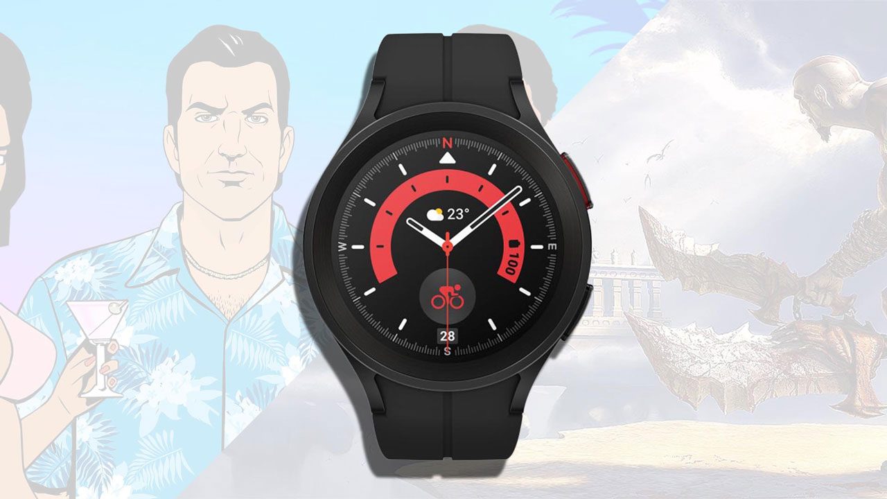 GTA خدای جنگ ساعت هوشمند سامسونگ