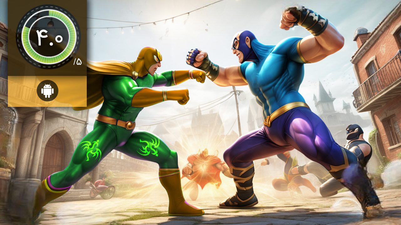 دانلود بازی Superheroes Fighting Games برای اندروید