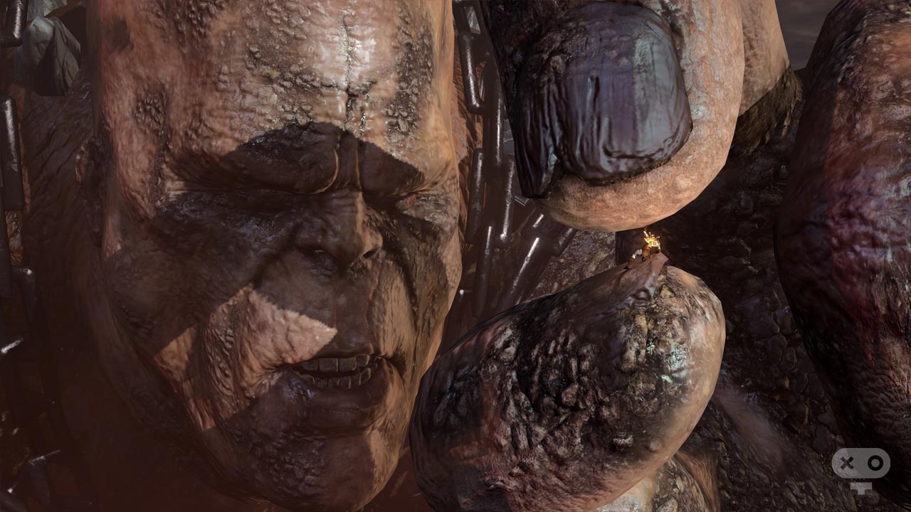 باس فایت Cronus در بازی God of War 3 از بهترین باس فایت های سری گاد آف وار