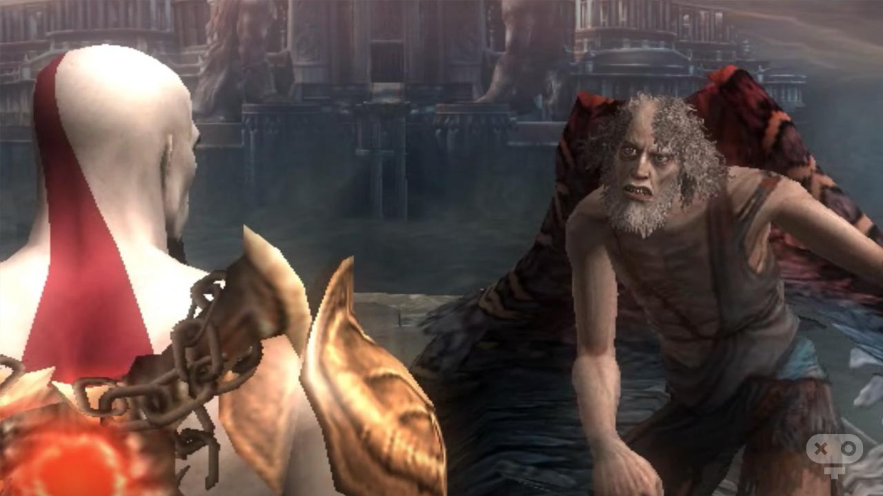 باس فایت Icarus در بازی God of War 2