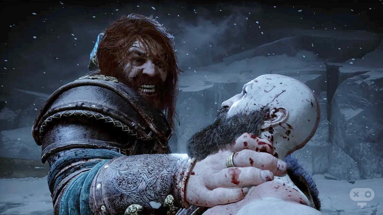 باس فایت Thor در بازی God of War Ragnarok
