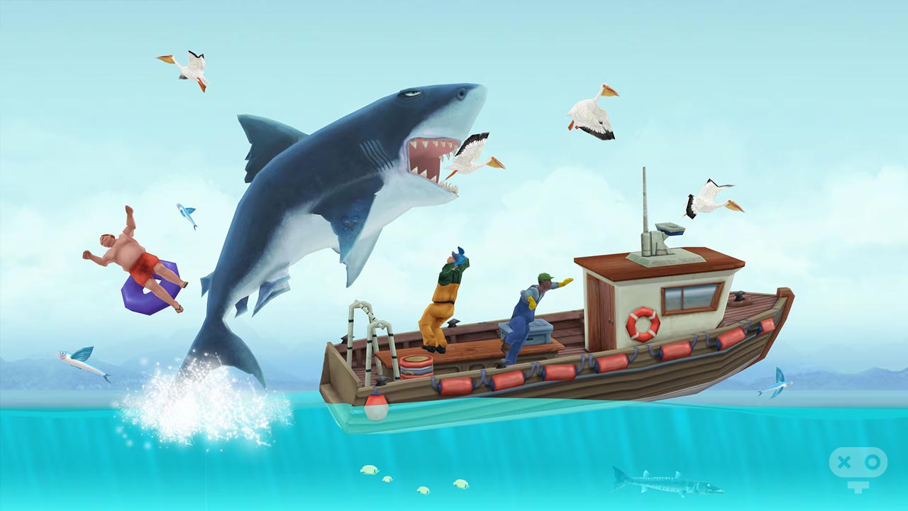 بازی Hungry Shark Evolution در فهرست بهترین بازی های آفلاین اندروید 2025
