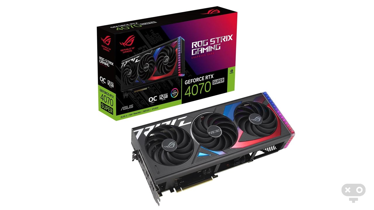 کارت گرافیک ایسوس ROG Strix GeForce RTX 4070 SUPER OC Edition