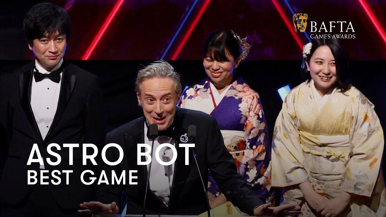 Astro Bot برندگان بفتا بازی 2025