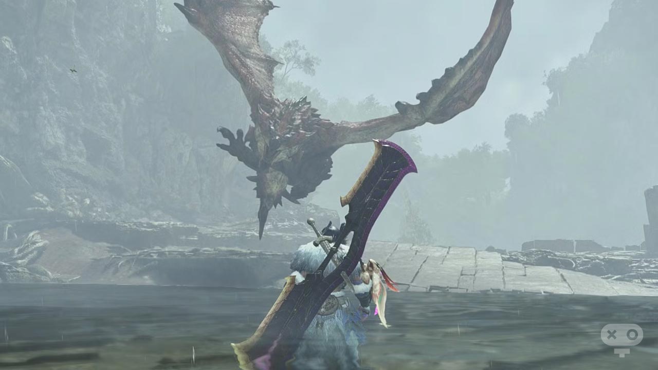 مبارزه با rathalos از سخت ترین دشمنان بازی Monster Hunter Wilds