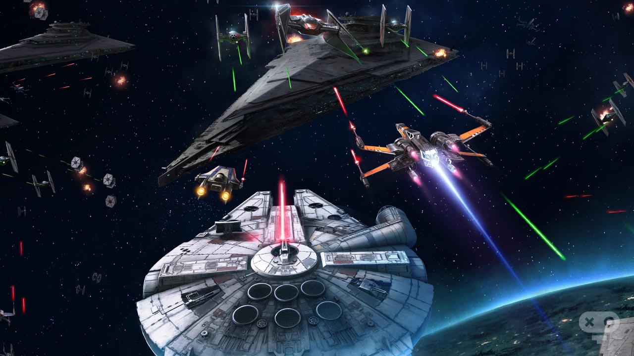 بازی Star Wars Starfighter Missions در لیست بازی های موبایل جنگ ستارگان