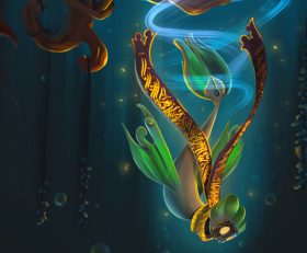 Bahamut and the Waqwaq Tree