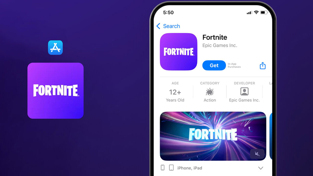 بازی Fortnite آیفون فورتنایت