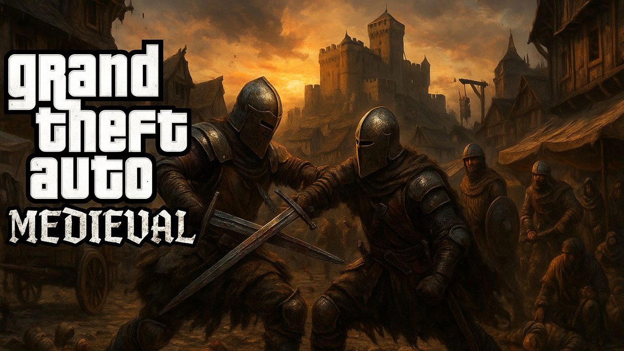 بازی GTA 6 شوالیه قرون وسطی