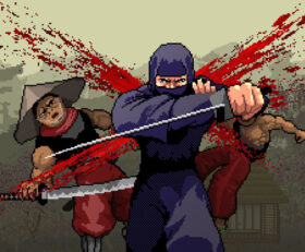 Pixel Shinobi Nine demons of Mamoru