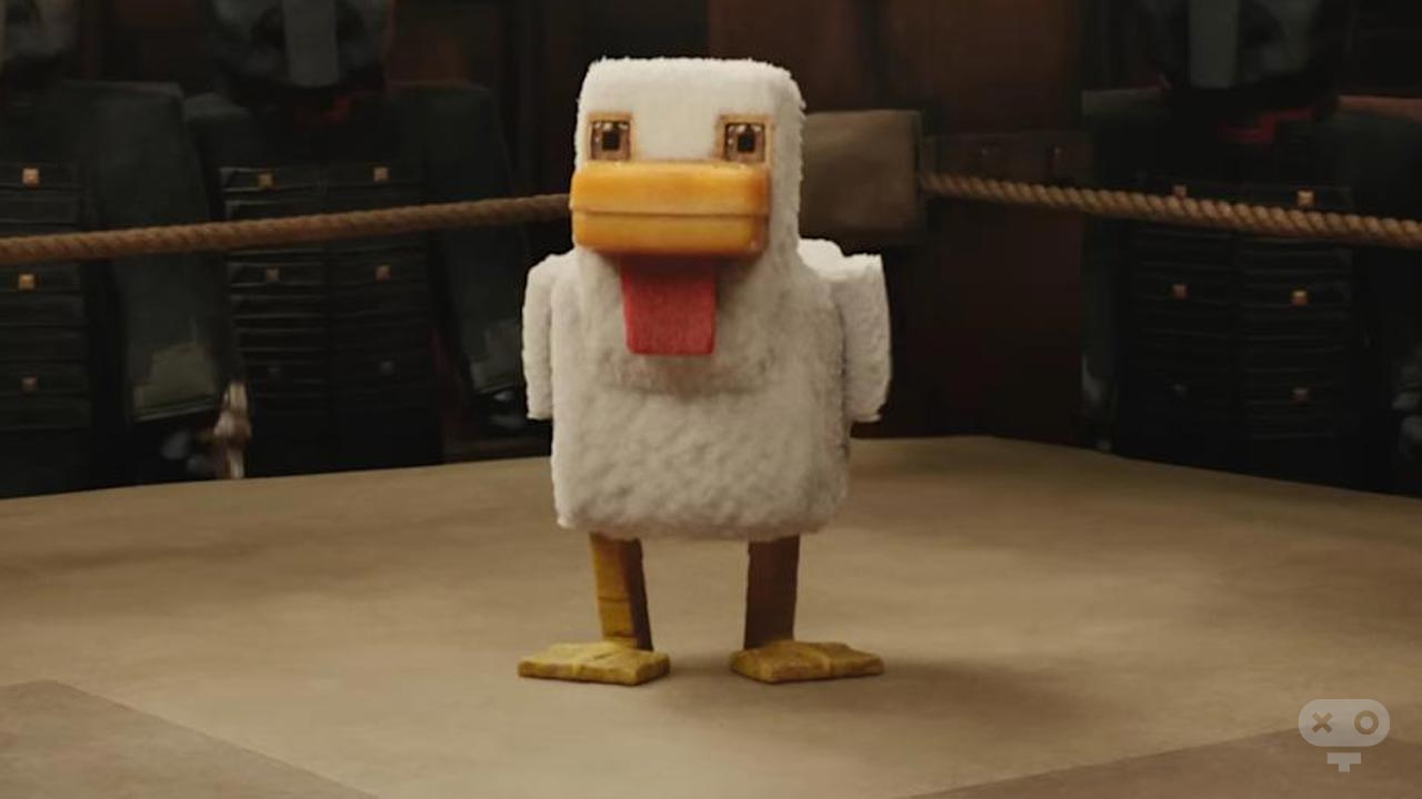 حضور chicken در فیلم ماینکرفت