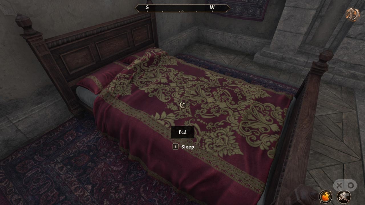 خوابیدن و نقش آن در بازی The Elder Scrolls Oblivion Remastered